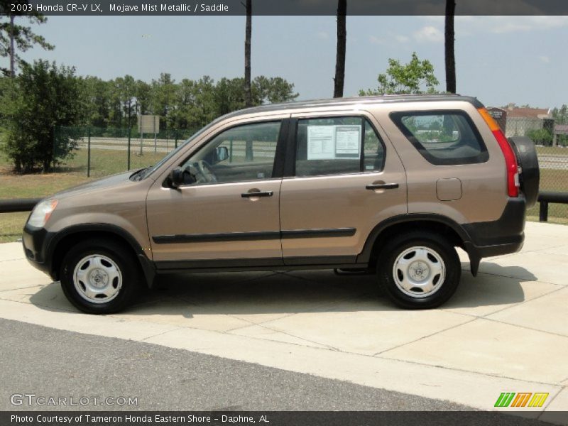 Mojave Mist Metallic / Saddle 2003 Honda CR-V LX
