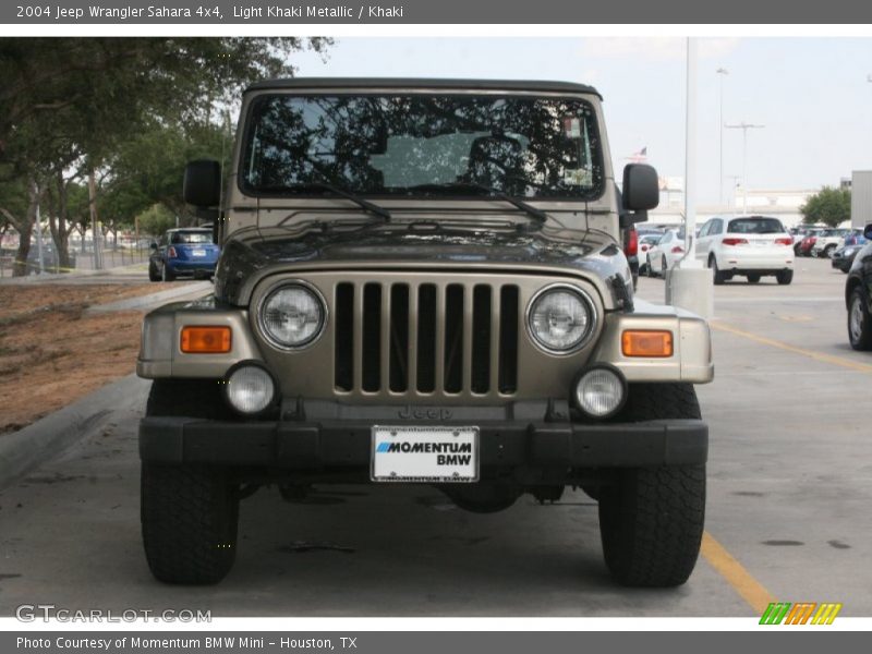 Light Khaki Metallic / Khaki 2004 Jeep Wrangler Sahara 4x4