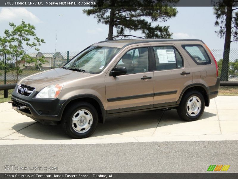 Mojave Mist Metallic / Saddle 2003 Honda CR-V LX