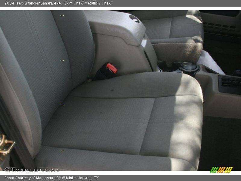Light Khaki Metallic / Khaki 2004 Jeep Wrangler Sahara 4x4