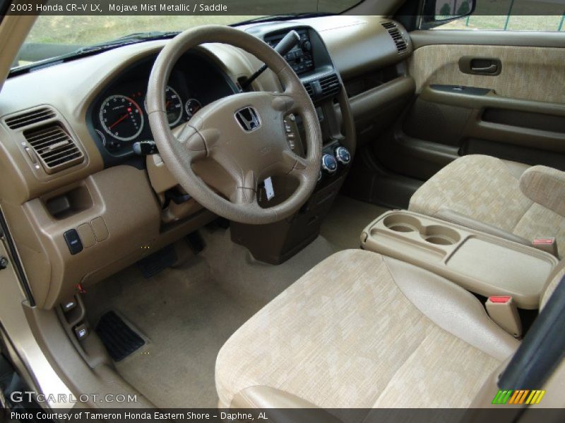  2003 CR-V LX Saddle Interior