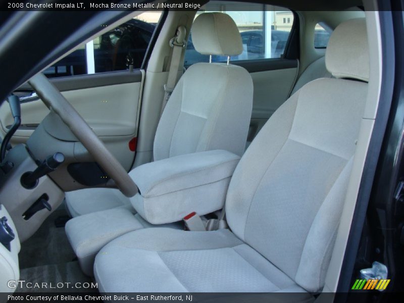 Mocha Bronze Metallic / Neutral Beige 2008 Chevrolet Impala LT