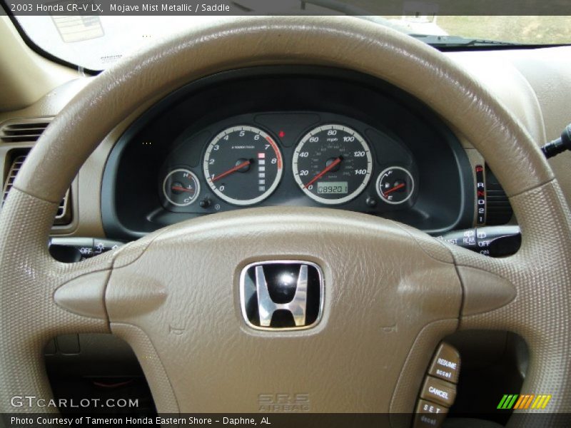 Mojave Mist Metallic / Saddle 2003 Honda CR-V LX
