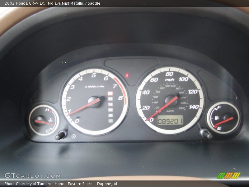  2003 CR-V LX LX Gauges