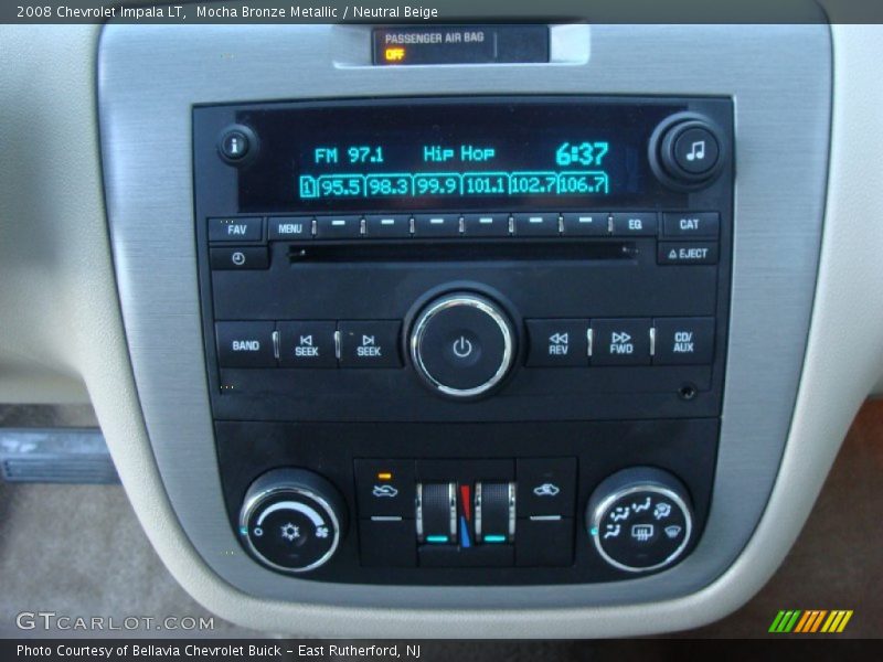 Mocha Bronze Metallic / Neutral Beige 2008 Chevrolet Impala LT