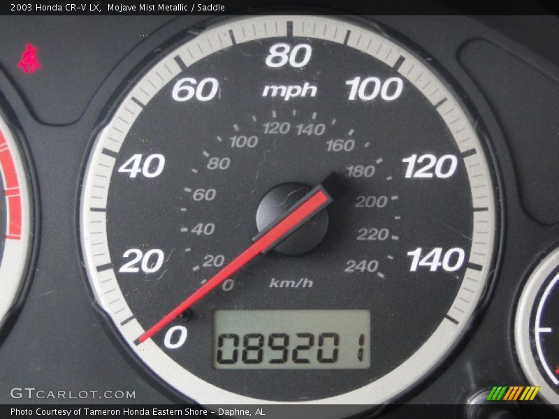 Mojave Mist Metallic / Saddle 2003 Honda CR-V LX