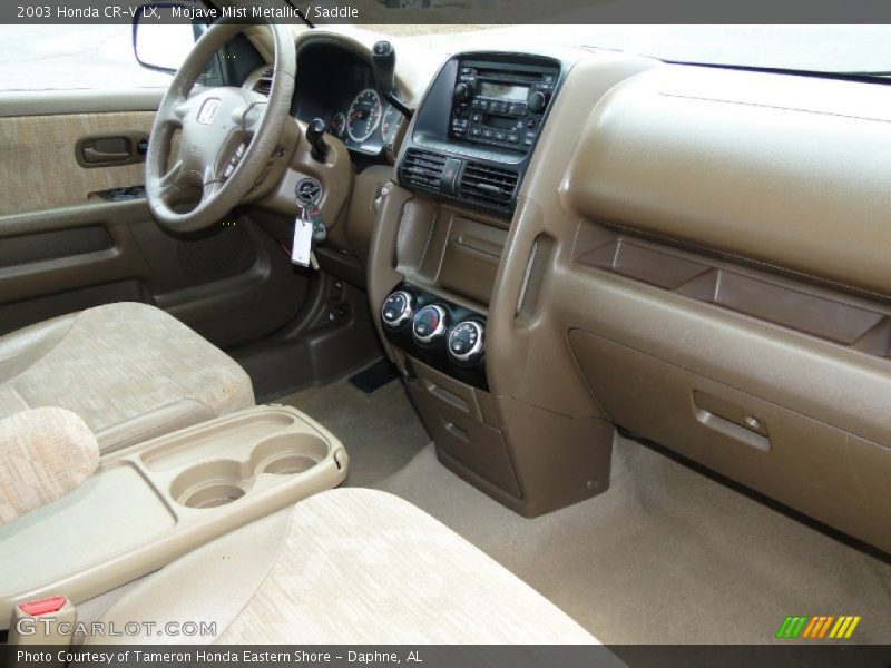 Mojave Mist Metallic / Saddle 2003 Honda CR-V LX