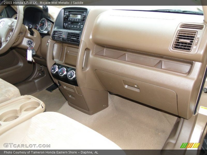 Mojave Mist Metallic / Saddle 2003 Honda CR-V LX