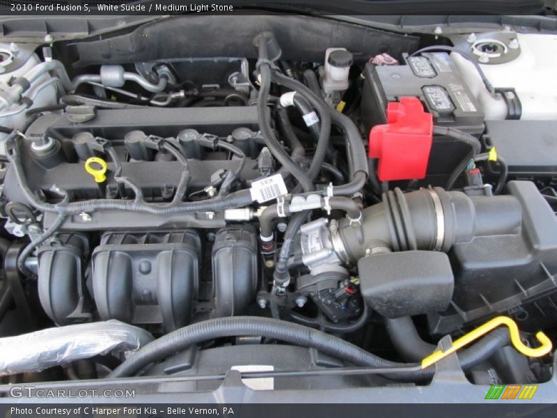  2010 Fusion S Engine - 2.5 Liter DOHC 16-Valve VVT Duratec 4 Cylinder
