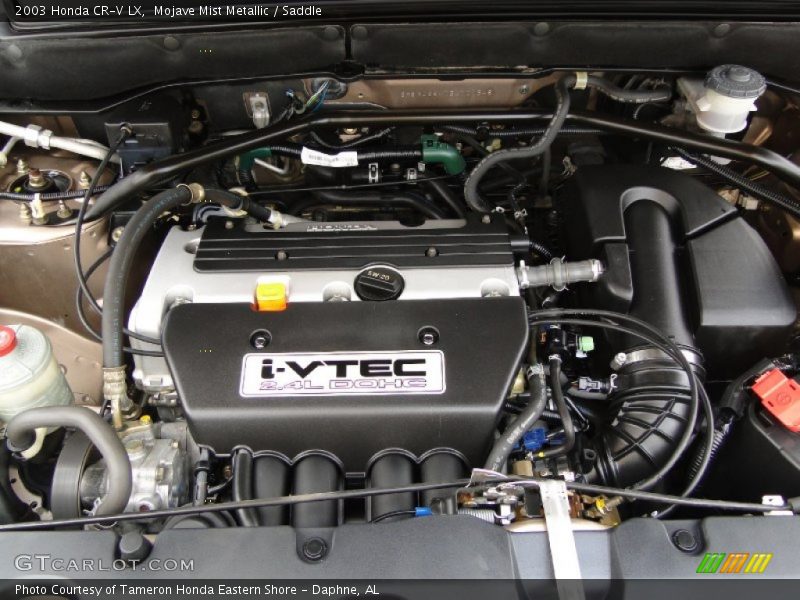  2003 CR-V LX Engine - 2.4 Liter DOHC 16-Valve i-VTEC 4 Cylinder