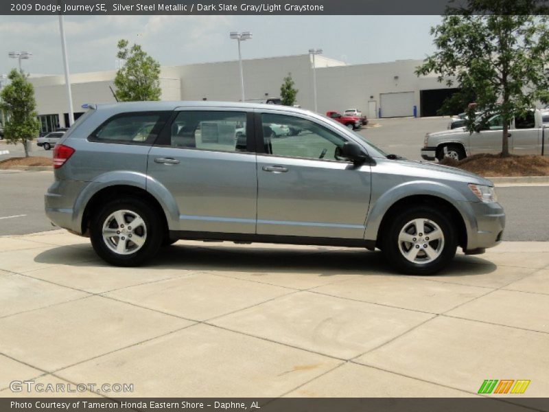 Silver Steel Metallic / Dark Slate Gray/Light Graystone 2009 Dodge Journey SE