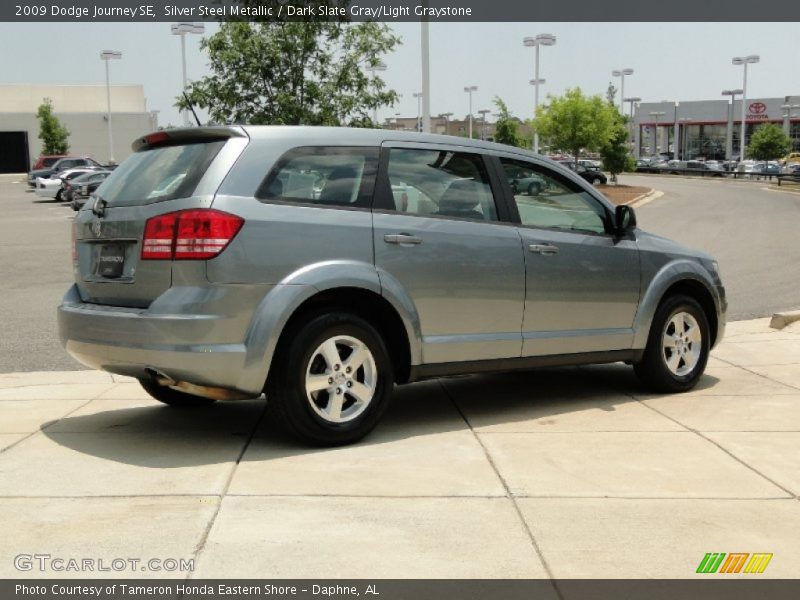 Silver Steel Metallic / Dark Slate Gray/Light Graystone 2009 Dodge Journey SE