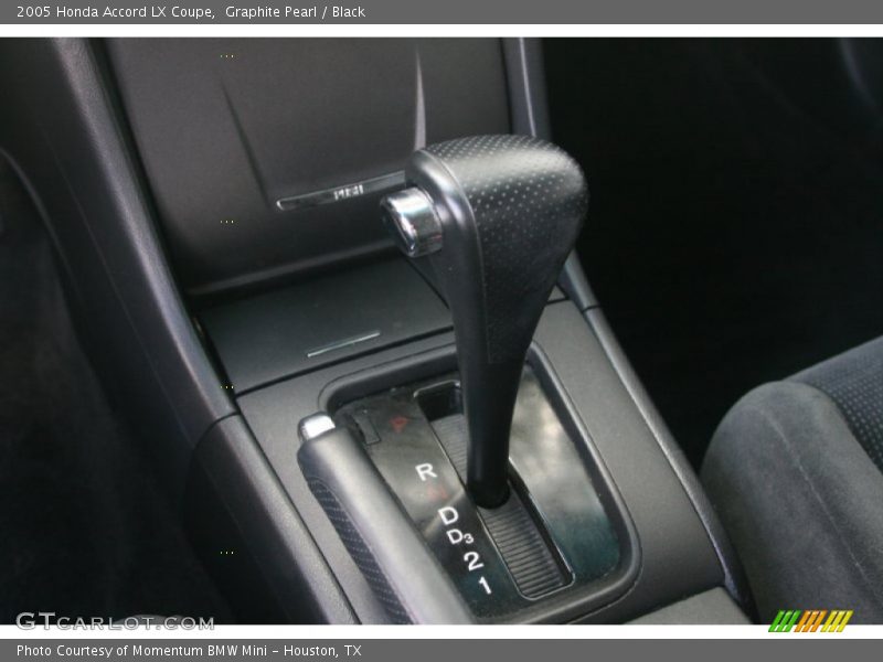 Graphite Pearl / Black 2005 Honda Accord LX Coupe