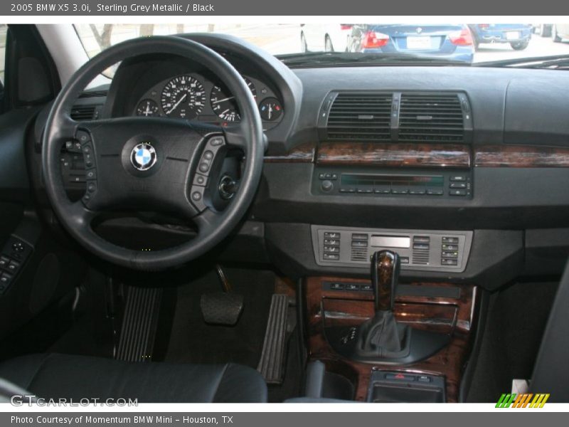 Sterling Grey Metallic / Black 2005 BMW X5 3.0i