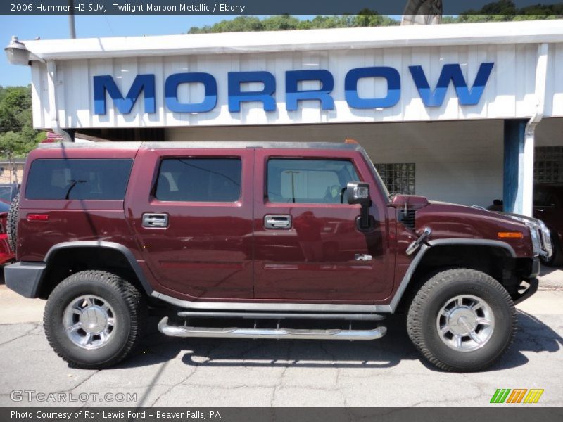 Twilight Maroon Metallic / Ebony 2006 Hummer H2 SUV