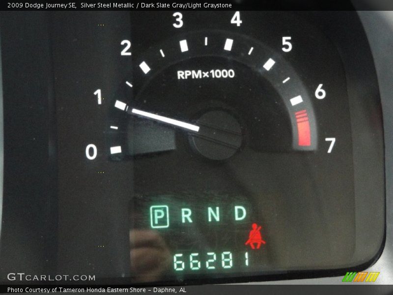 Silver Steel Metallic / Dark Slate Gray/Light Graystone 2009 Dodge Journey SE