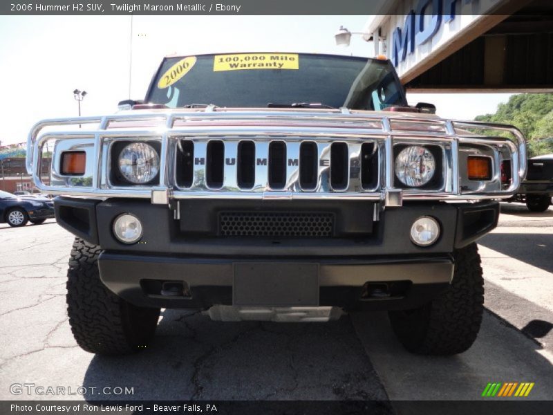 Twilight Maroon Metallic / Ebony 2006 Hummer H2 SUV