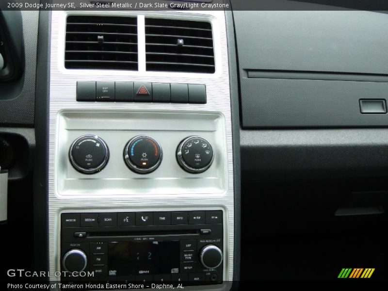 Silver Steel Metallic / Dark Slate Gray/Light Graystone 2009 Dodge Journey SE