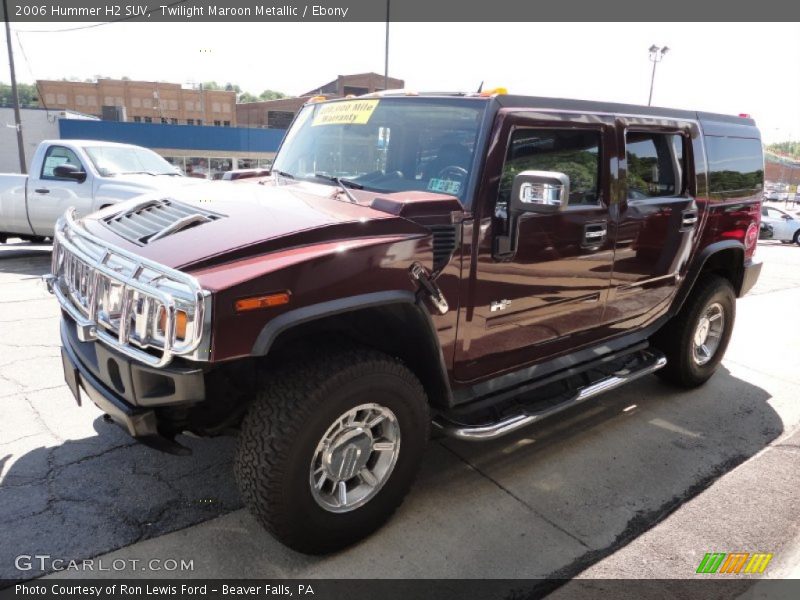 Twilight Maroon Metallic / Ebony 2006 Hummer H2 SUV