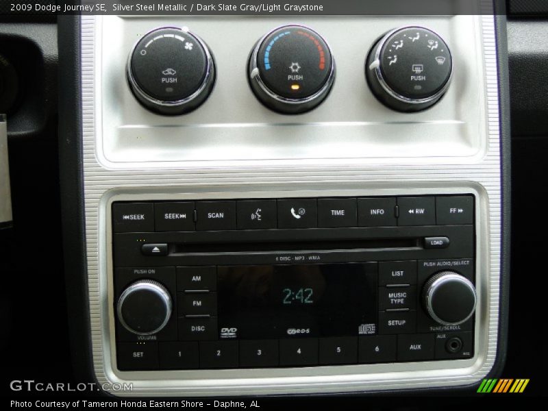 Silver Steel Metallic / Dark Slate Gray/Light Graystone 2009 Dodge Journey SE