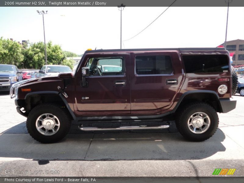 Twilight Maroon Metallic / Ebony 2006 Hummer H2 SUV
