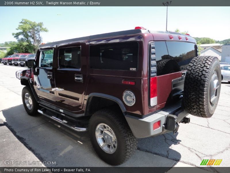 Twilight Maroon Metallic / Ebony 2006 Hummer H2 SUV