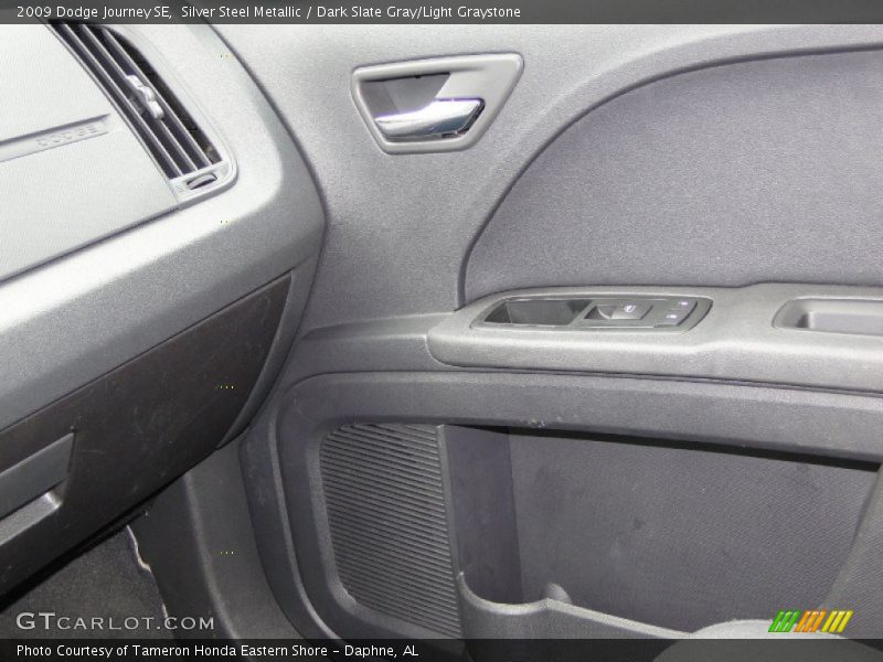 Silver Steel Metallic / Dark Slate Gray/Light Graystone 2009 Dodge Journey SE