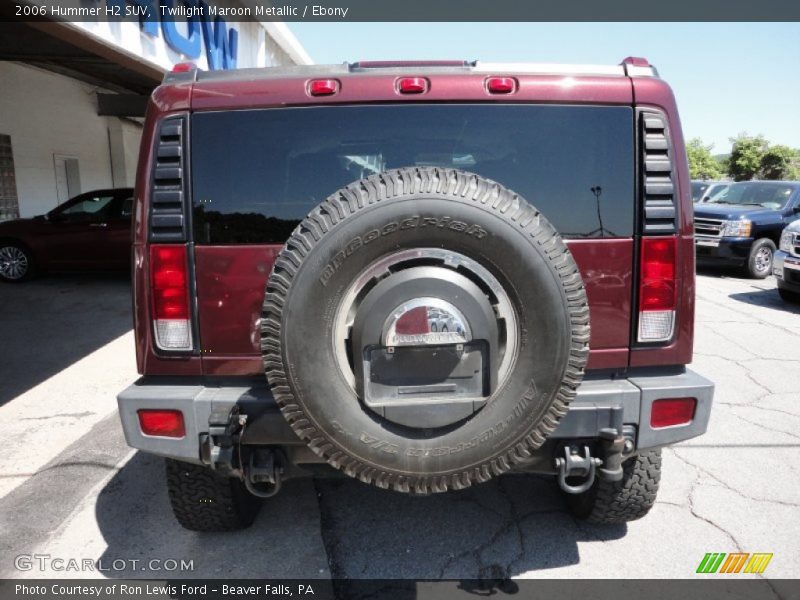 Twilight Maroon Metallic / Ebony 2006 Hummer H2 SUV