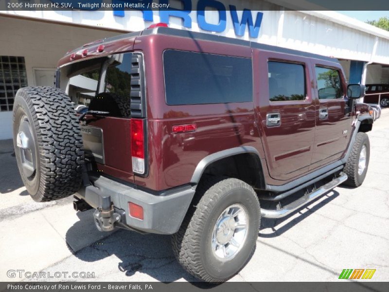 Twilight Maroon Metallic / Ebony 2006 Hummer H2 SUV