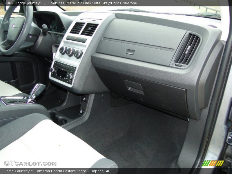 Silver Steel Metallic / Dark Slate Gray/Light Graystone 2009 Dodge Journey SE