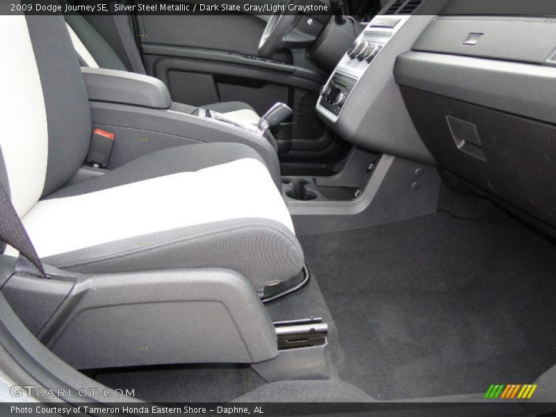 Silver Steel Metallic / Dark Slate Gray/Light Graystone 2009 Dodge Journey SE