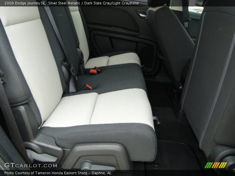 Silver Steel Metallic / Dark Slate Gray/Light Graystone 2009 Dodge Journey SE