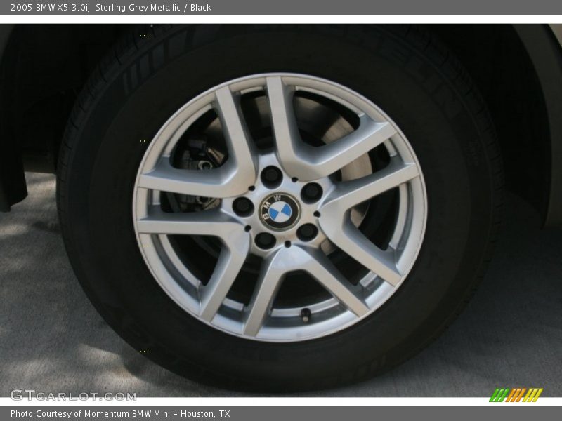 Sterling Grey Metallic / Black 2005 BMW X5 3.0i