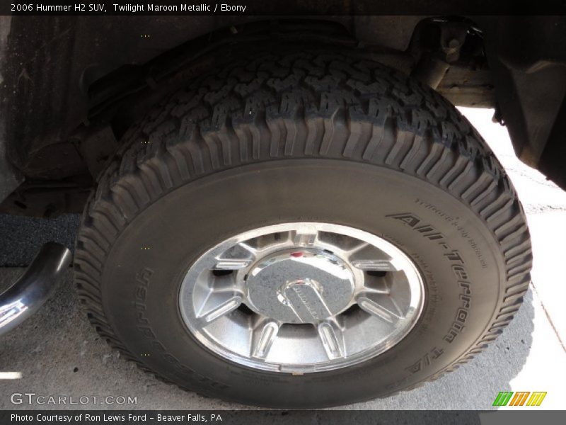 Twilight Maroon Metallic / Ebony 2006 Hummer H2 SUV
