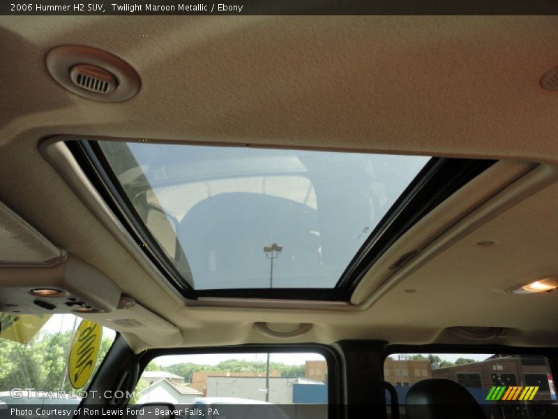 Twilight Maroon Metallic / Ebony 2006 Hummer H2 SUV