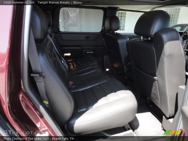 Twilight Maroon Metallic / Ebony 2006 Hummer H2 SUV