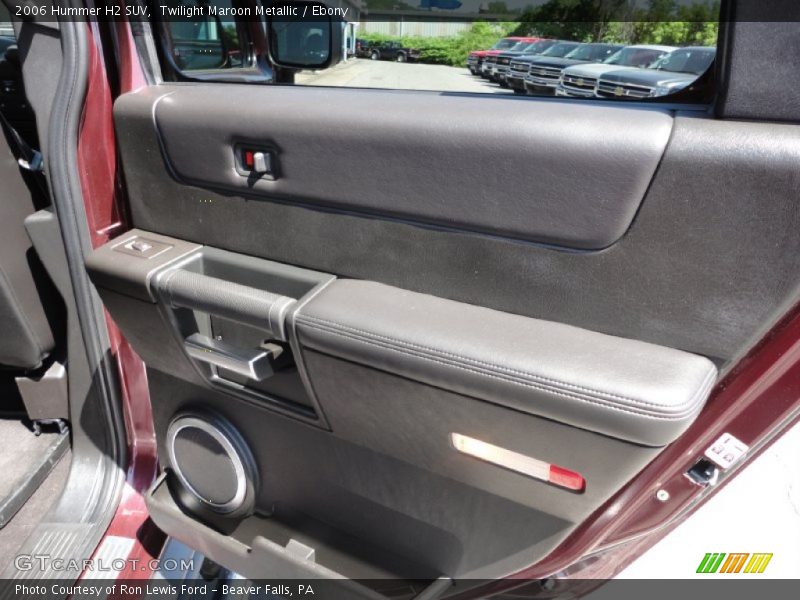 Twilight Maroon Metallic / Ebony 2006 Hummer H2 SUV