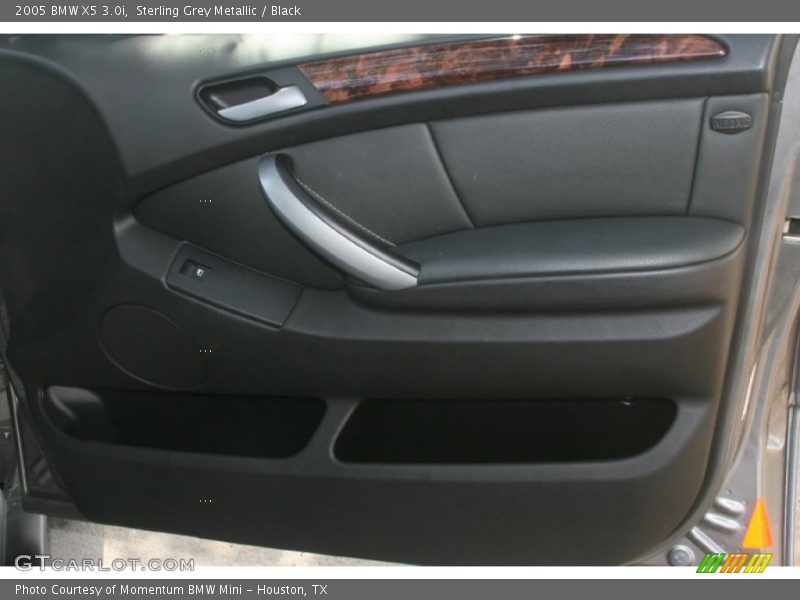 Sterling Grey Metallic / Black 2005 BMW X5 3.0i