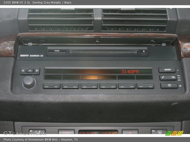 Sterling Grey Metallic / Black 2005 BMW X5 3.0i