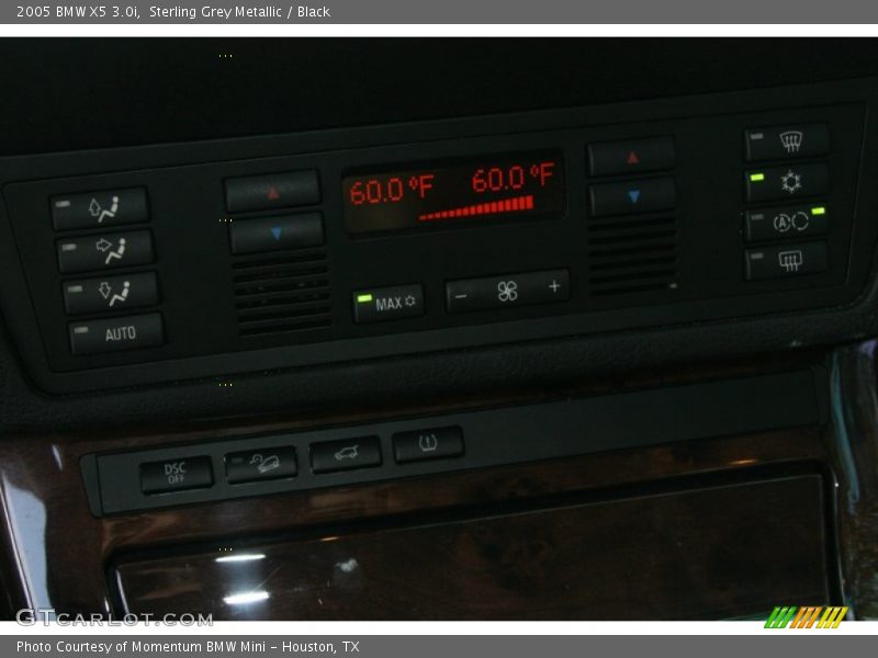 Sterling Grey Metallic / Black 2005 BMW X5 3.0i