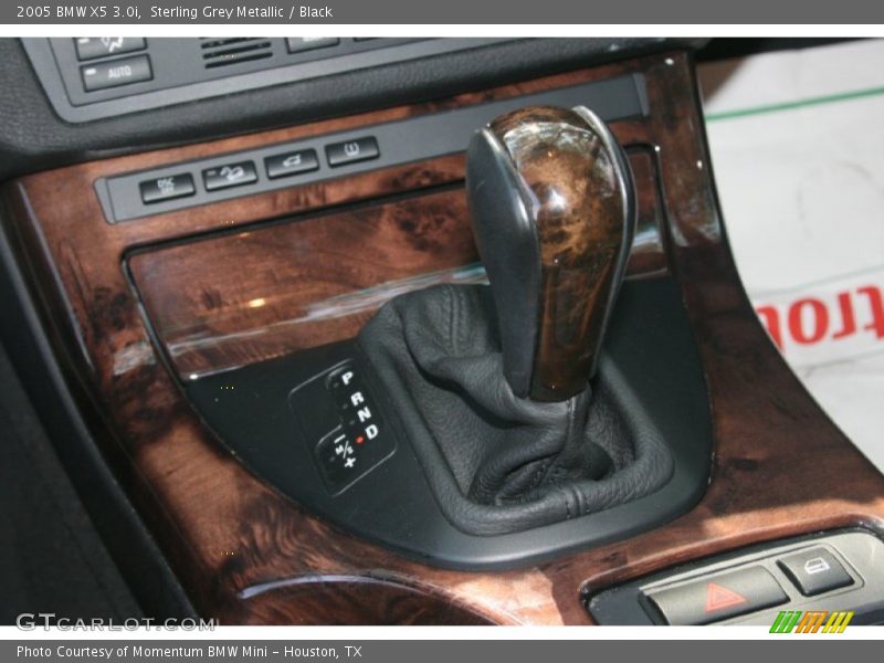Sterling Grey Metallic / Black 2005 BMW X5 3.0i
