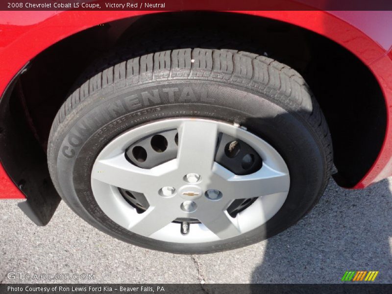 Victory Red / Neutral 2008 Chevrolet Cobalt LS Coupe