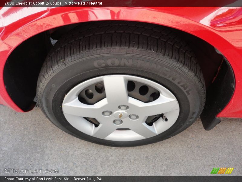 Victory Red / Neutral 2008 Chevrolet Cobalt LS Coupe