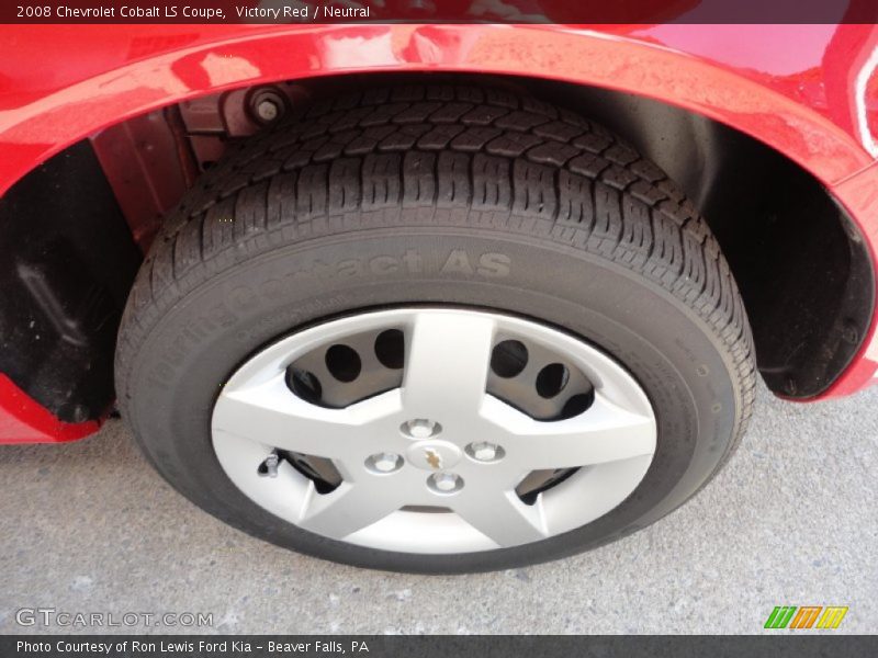 Victory Red / Neutral 2008 Chevrolet Cobalt LS Coupe
