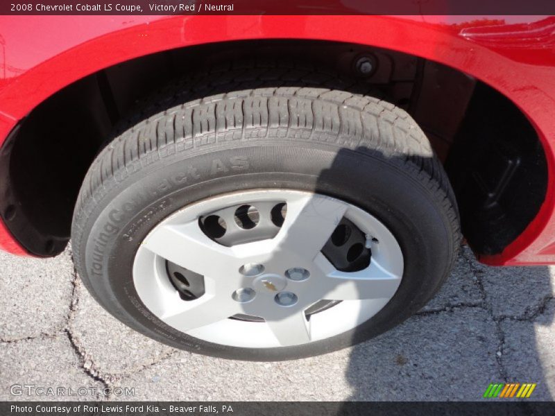 Victory Red / Neutral 2008 Chevrolet Cobalt LS Coupe