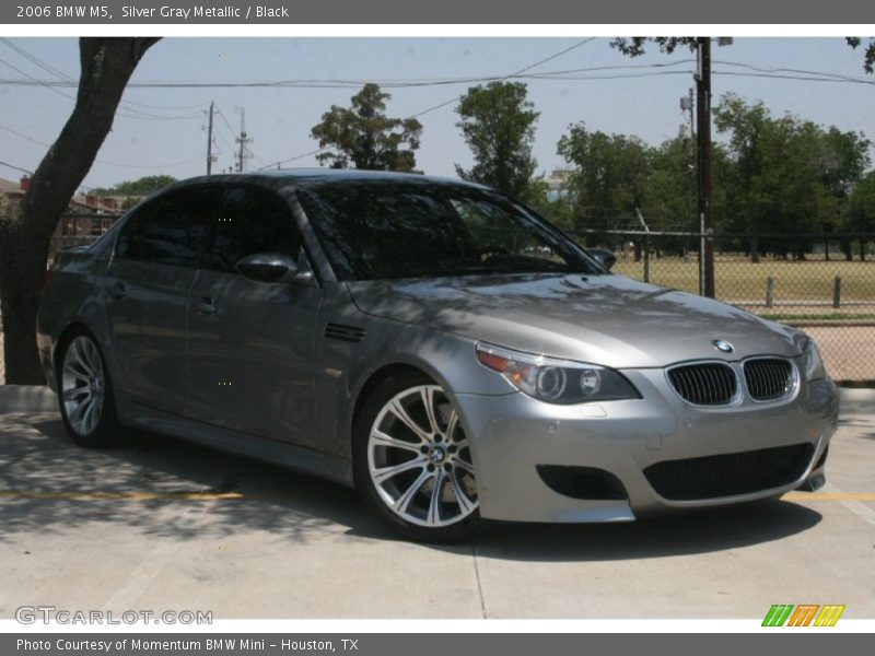 Silver Gray Metallic / Black 2006 BMW M5