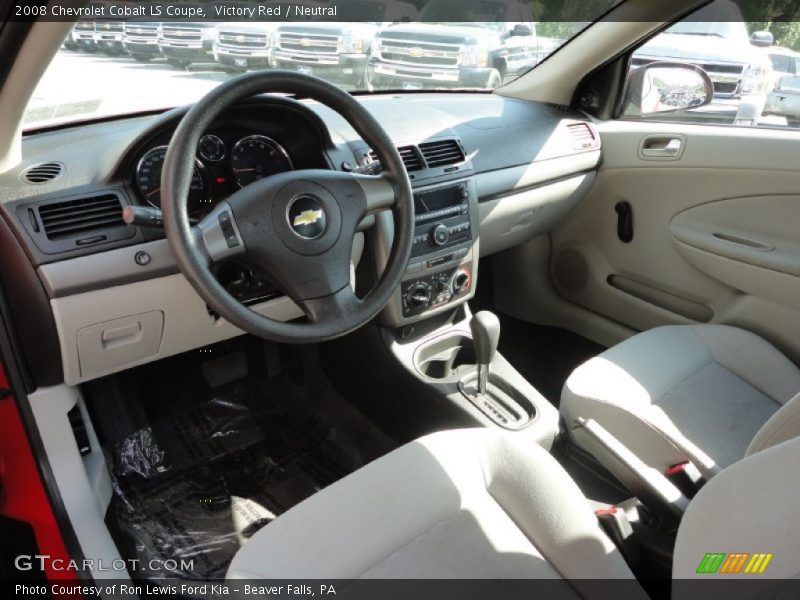 Victory Red / Neutral 2008 Chevrolet Cobalt LS Coupe