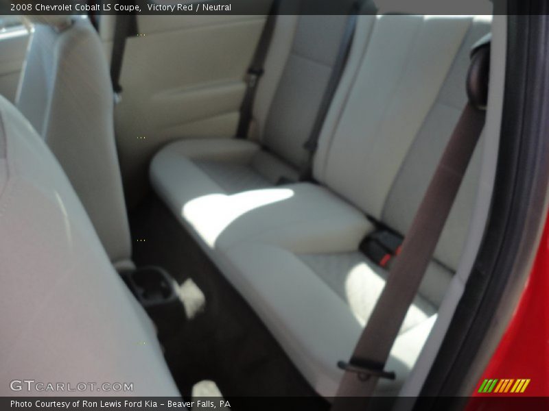Victory Red / Neutral 2008 Chevrolet Cobalt LS Coupe