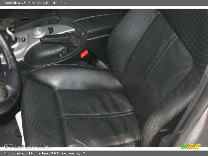 Silver Gray Metallic / Black 2006 BMW M5