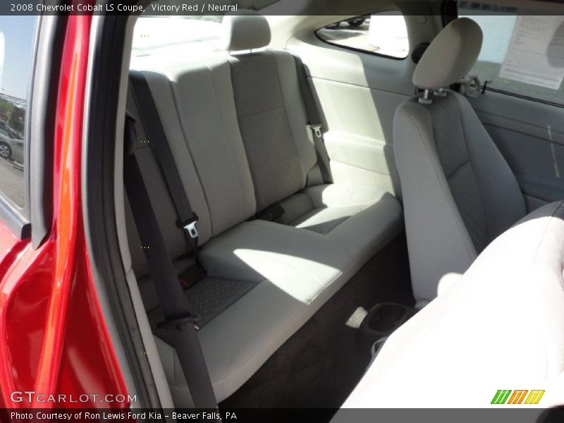 Victory Red / Neutral 2008 Chevrolet Cobalt LS Coupe